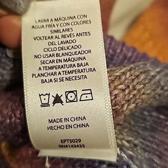 Beach lunch lounge collection multi color sweater ladies large great condition - Picture 6 of 12